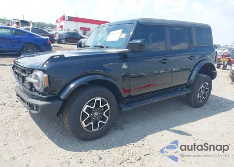 2024 Ford Bronco Outer Banks z USA, uszkodzony, nr VIN 1FMDE8BH9RLB06166
